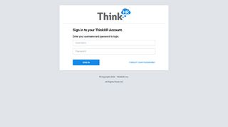 
                            1. Login - ThinkHR, Inc.