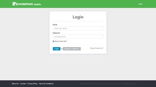 
                            1. Login - Thompson Educational Publishing, Inc.