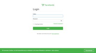 
                            1. Login - Tiersitter24