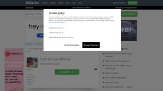 
                            9. login til auto frontal - Skrevet af ah86 h - BilGalleri