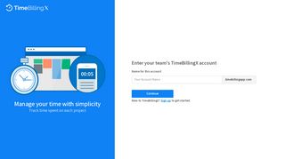 
                            2. Login | TimeBillingX - The Simplest Time Tracker and Invoicing Software