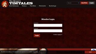 
                            1. Login | Timtales by Tim Kruger