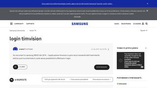 
                            7. login timvision - Samsung Community