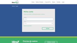 
                            11. Login | TiraNota - Emissor de Notas Fiscais