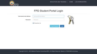 
                            7. Login to Access Course - FPD Student Portal