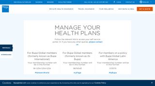 
                            3. Login to Access your Bupa Global Health Plan