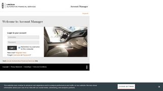 
                            8. Login to Account Manager - Lincoln Automotive Financial Services