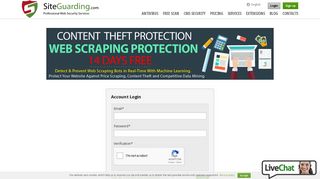 
                            12. Login to account | SiteGuarding Professional Website Security ...