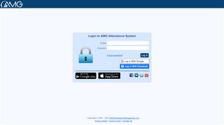 
                            7. Login to AMG Attendance System