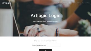 
                            1. Login to Artlogic