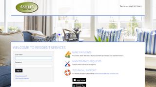 
                            11. Login to Ashley West End Resident Services | Ashley ... - RENTCafe