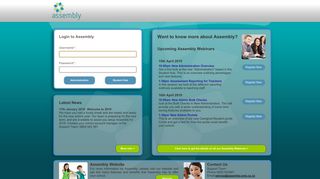 
                            2. Login to Assembly - Assembly Student Management System