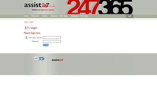 
                            10. Login to Assist247online.co.za - Assist247 Online Management System