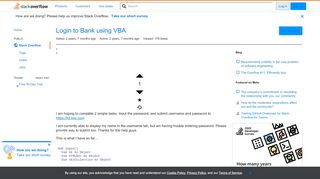 
                            8. Login to Bank using VBA - Stack Overflow