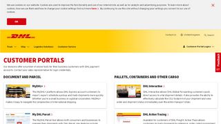 
                            12. Login to Customer Portals and Tools | DHL | United Kingdom