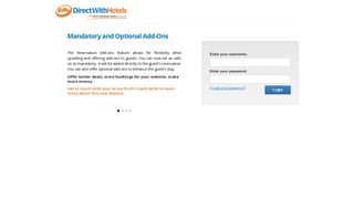 
                            6. Login to DirectWithHotels Hotel Extranet
