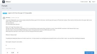 
                            9. Login to DJI from the app 3.7.3 impossible - Forum | Altizure