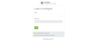 
                            2. Login to dotdigital