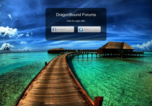 
                            11. Login to DragonBound Forums With ?