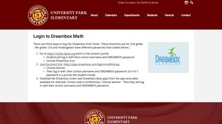 
                            11. Login to Dreambox Math - University Park Elementary - Highland ...