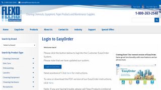 
                            12. Login to EasyOrder | Flexo Products Limited