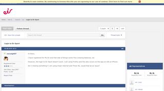 
                            11. Login to Eir Sport - Boards.ie