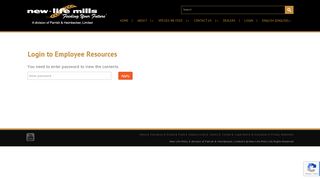 
                            10. Login to Employee Resources - Login | New Life Mills, A division of ...