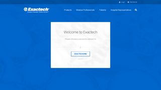 
                            11. Login to Exactech – www.exac.com