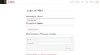 
                            1. Login to FADIS