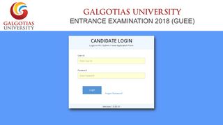 
                            1. Login to Fill / Submit / View Application Form - Applicant Login