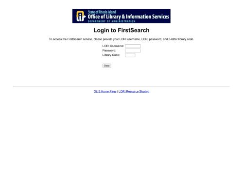 
                            3. Login to FirstSearch - FirstSearch Login