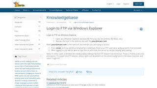 
                            4. Login to FTP via Windows Explorer - Knowledgebase - HostCats.com