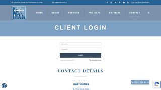 
                            7. Login to HART Homes' Client Access Portal