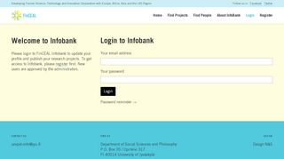
                            10. Login to Infobank - UniPID