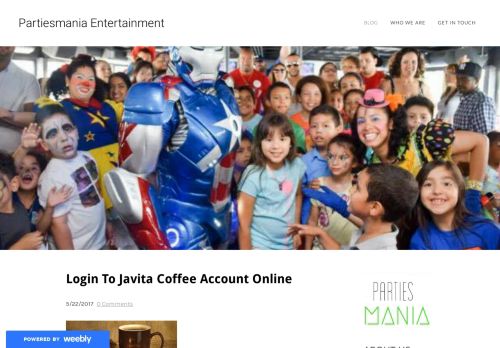 
                            11. Login To Javita Coffee Account Online - Partiesmania Entertainment