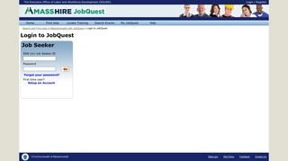 
                            8. Login to JobQuest