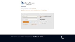 
                            3. Login to Liberty Mutual Business Insurance Portal