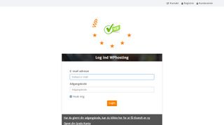 
                            4. Login to manage your account - WPhosting