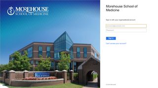 
                            2. Login to MSM Connect - Morehouse School of Medicine
