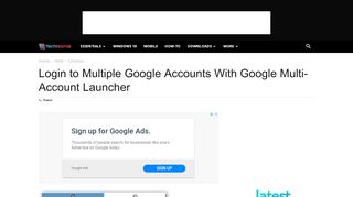 
                            9. Login to Multiple Google Accounts With Google Multi ...