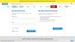 
                            4. Login to my account - Decathlon