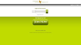 
                            2. Login to My Account - Forever Living Products Mobile