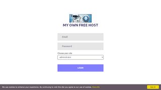 
                            1. Login to My Own Free Host
