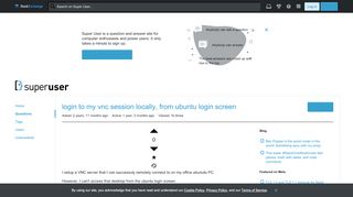 
                            8. login to my vnc session locally, from ubuntu login screen - Super User