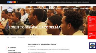 
                            7. Login to My Wallace Selma - Wallace Community College Selma