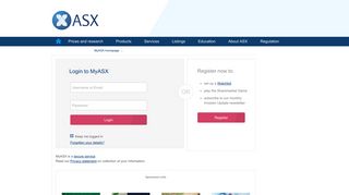 
                            12. Login to MyASX - ASX