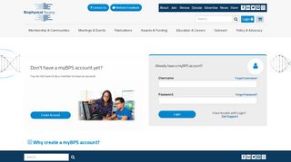 
                            2. Login to myBPS | Biophysical Society