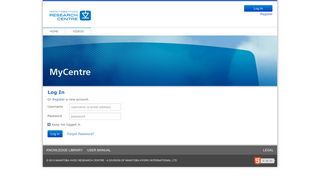 
                            5. Login to MyCentre - Manitoba HVDC Research Centre