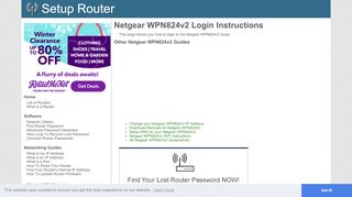 
                            10. Login to Netgear WPN824v2 Router - SetupRouter