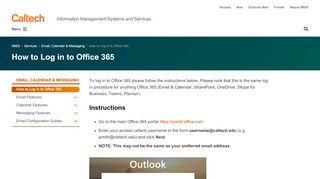 
                            1. login to Office 365 - Information Management Systems & Services